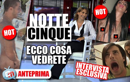 ANTEPRIMA DM: A NOTTE CINQUE LA PRIMA INTERVISTA A MAICOL E SCATTI MOLTO HOT DI GIORGIO E VERONICA