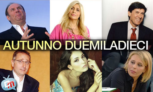 AUTUNNO 2010: SCOTTI VS BONOLIS, VENIER VS BALIVO, MORANDI VS DE FILIPPI