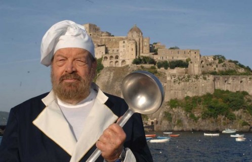 I DELITTI DEL CUOCO: BUD SPENCER TORNA SUL PICCOLO SCHERMO PER MESCOLARE RICETTE GUSTOSE E INDAGINI POLIZIESCHE.