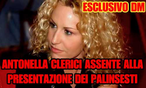 ESCLUSIVO DM! LA CLERICI ASSENTE ALLA PRESENTAZIONE DEI PALINSESTI.