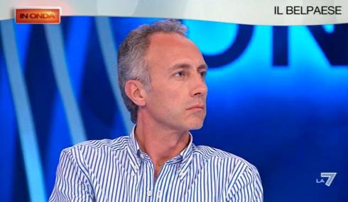 ‘IN ONDA’ UN TRAVAGLIO SHOW SU LA7: VESPA? PIU’ CHE UN GIORNALISTA E’ UN MEZZANO