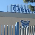 Ingresso degli Studi Elios di via Tiburtina a Roma