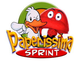PAPERISSIMA SPRINT NEL PRESERALE DI CANALE5
