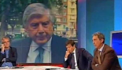 TG3 LINEA NOTTE E L’ESTATE CALDA DEI FINIANI IN TV: RISSA SFIORATA TRA LUPI E RAISI (CALIENDO IN COLLEGAMENTO TELEFONICO)