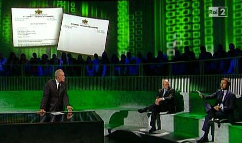 AnnoZero, prima puntata 2010