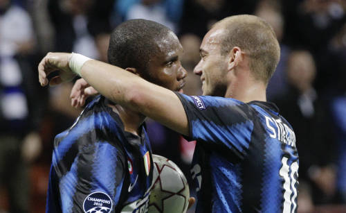 ASCOLTI SKY DI MERCOLEDI 29 SETTEMBRE 2010: 757.000 SPETTATORI PER INTER-WERDER BREMA. IN 224.000 SEGUONO IL FILM IO VI TROVERO’.