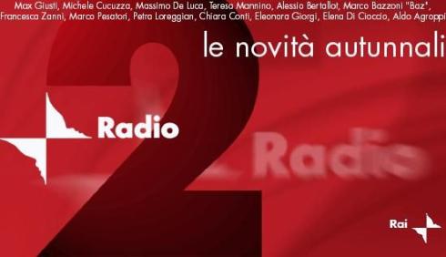 RADIO2 STRIZZA L’OCCHIO ALLA TV: TANTI VOLTI TELEVISIVI NEL NUOVO PALINSESTO