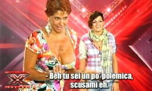 XFACTOR, LADY TATA VS MILLY D’ABBRACCIO: “MA VAFFANCULO”