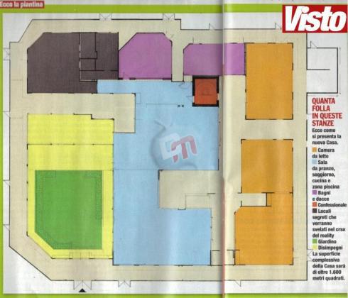 GRANDE FRATELLO 11: ECCO LA CASA COMPLETAMENTE RINNOVATA.