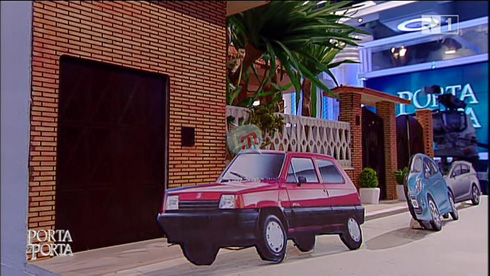 Porta a Porta, plastico casa di Michele Misseri 2