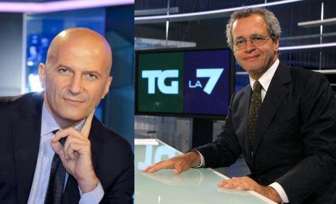 ASCOLTI TG SERALI SETTEMBRE: CON MENTANA IL TG LA7 CRESCE DEL 6%. IN CALO IL TG1 (-3%) E IL TG5 (-5%). CRESCE IL TG3 DELLA BERLINGUER (+1%)