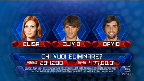 GRANDE FRATELLO 11 E VIENI VIA CON ME: LA PRIMA SERATA DEL 15 NOVEMBRE IN DIRETTA SU DM. ELISA VIENE ELIMINATA. CLIVIO E DAVID SONO I NOMINATI DI QUESTA SETTIMANA.