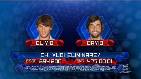 GRANDE FRATELLO 11, 6^ PUNTATA LIVE: CLIVIO ESCE, ILARIA – FIDANZATA DI PIETRO – ENTRA.