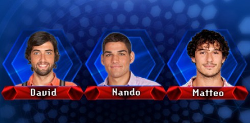 GRANDE FRATELLO 11: L’UNDICESIMA PUNTATA IN DIRETTA SU DM. DAVID E FRANCESCA ELIMINATI, SCATTARELLA AL TELEVOTO: SARA’ IL PUBBLICO A DECIDERE DEL SUO DESTINO. NANDO E ROSA VANNO IN NOMINATION.