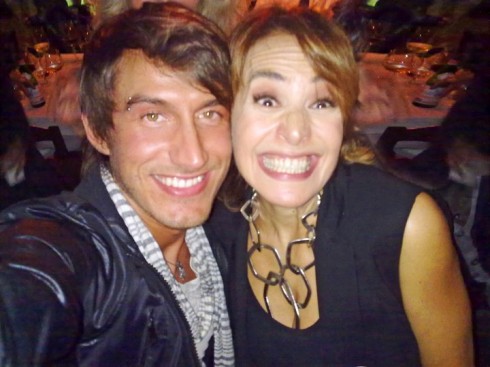 Marco Evans e Barbara D'urso