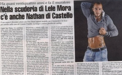 GRANDE FRATELLO 11: ESPULSIONE IMMEDIATA PER NATHAN LELLI