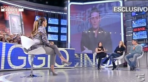 Barbara d'Urso coda di cavallo