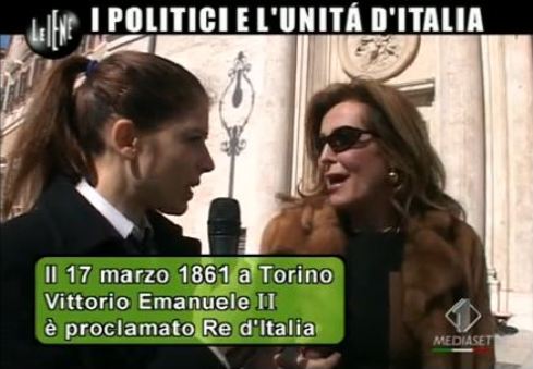 LE IENE: I POLITICI E IL MASSACRO STORICO DELL’UNITA’ D’ITALIA