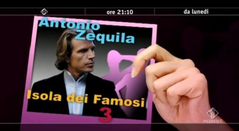 I CONCORRENTI DI UMAN TAKE CONTROL: ANTONIO ZEQUILA