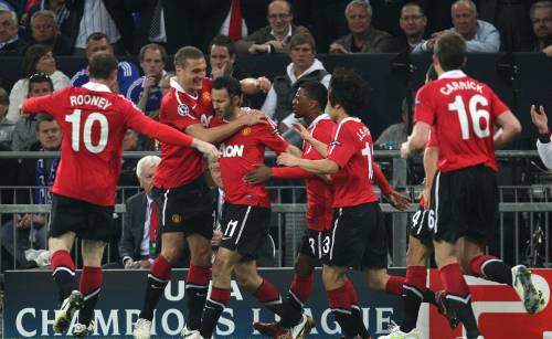 ASCOLTI SATELLITE DI MARTEDI 26 APRILE 2011: 700.000 SPETTATORI PER LA PRIMA SEMIFINALE SCHALKE 04-MANCHESTER UTD.