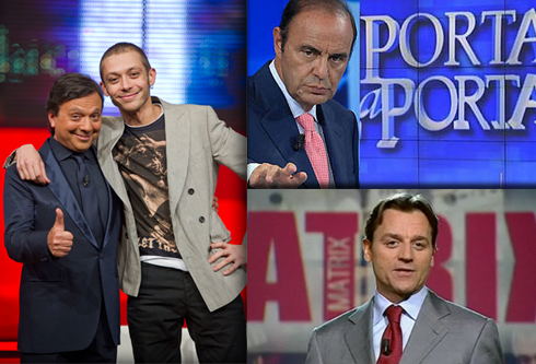 PORTA A PORTA, MATRIX E CHIAMBRETTI NIGHT: LA NOTTE DELLA GENERALISTA E’ SEMPRE PIU’ BUIA. TUTTA COLPA DEI REALITY?