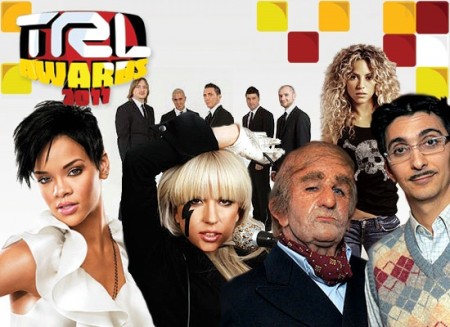 TRL AWARDS 2011: CONDUCONO “I SOLITI IDIOTI” CON NINA ZILLI. TRA GLI OSPITI: EMMA E VALERIO SCANU