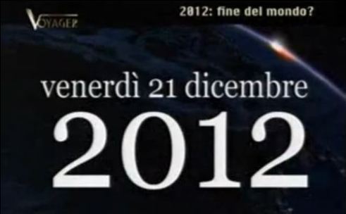 CECCHI PAONE CONTRO GIACOBBO: A VOYAGER HA DIFFUSO UNA BUFALA SPAVENTOSA SUL 2012. QUALCUNO DOVRA’ RISPONDERNE