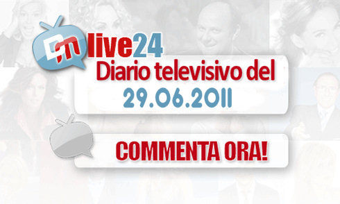 DM LIVE24: 29 GIUGNO 2011. ASL CAGLIARI DENUNCIA STRISCIA, BOSSI TORNA SINGLE, MEDIASET EXTRA REPLICA LA REPLICA