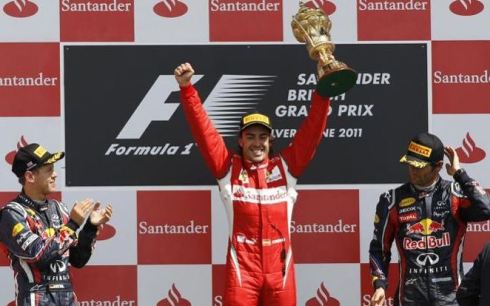 Ascolti tv 10 luglio, Alonso vince