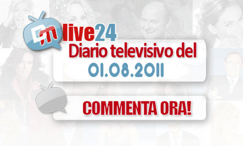DM LIVE24: 1 AGOSTO 2011. ANNA FALCHI TERRORIZZATA DAGLI UCCELLI, LUCA MARIN HA UNA SUA VERITA’, MARIOTTINI RECITA