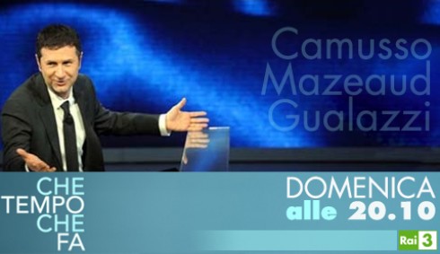 CHE TEMPO CHE FA: RIPARTE LA NONA EDIZIONE DEL PROGRAMMA DI FABIO FAZIO