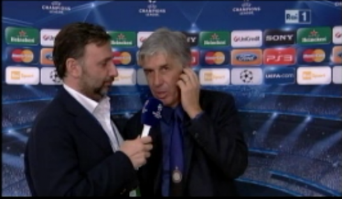 UN IMBARAZZANTE GIAMPIERO GALEAZZI A 90° MINUTO CHAMPIONS