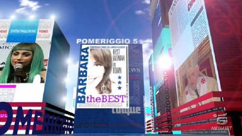 POMERIGGIO CINQUE: MARIA CARMELA THE BEST WOMAN IN TOWN (!!!)