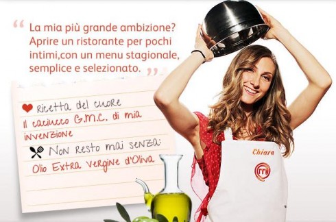 I CONCORRENTI DI MASTERCHEF: CHIARA ORIOLI