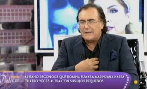 ALBANO SHOCK A TELECINCO: IL MATRIMONIO CON ROMINA DISTRUTTO DALLA DROGA. SOSPETTAVO AVESSE UNA RELAZIONE COL FIDANZATO DI YLENIA