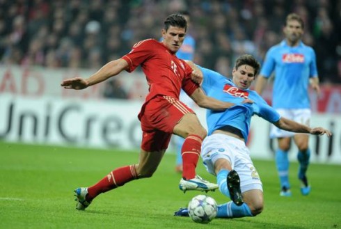 ASCOLTI SATELLITE DI MERCOLEDI 2 NOVEMBRE 2011: 600.000 SPETTATORI PER BAYERN MONACO-NAPOLI, BATTUTA DA PREMIUM. SOLO 460.000 PER INTER-LILLE.