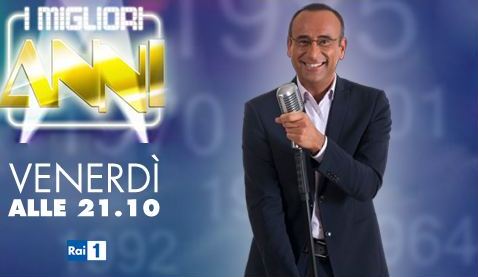I migliori anni ascolti tv venerdi 25 novembre 2011