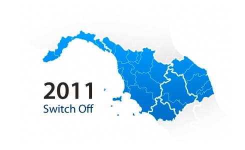 LO SWITCH OFF AL DIGITALE TERRESTRE CONTINUA IN LIGURIA, TOSCANA, UMBRIA E MARCHE
