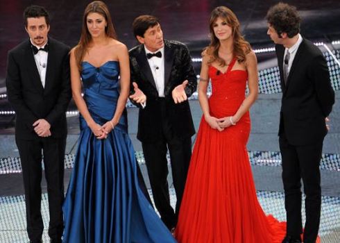 SANREMO 2012: PER MORANDI UNA DONNA A SERA, IL RITORNO DI LUCA E PAOLO, BELEN E CANALIS