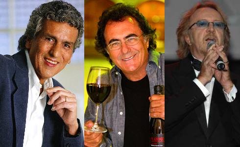 ALBANO, TOTO CUTUGNO E UMBERTO TOZZI ASSIEME AL FESTIVAL DI SANREMO 2012?