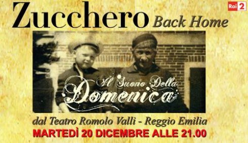 IL TELECOMANDO, LA GUIDA TV DI DM: 20 DICEMBRE 2011. SU RAI 2 ZUCCHERO IN DIRETTA