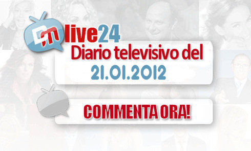 DM LIVE24: 21 GENNAIO 2012. BAUDO RANIERI E DE SICA DICONO NO AD ATTENTI A QUEI DUE, SANREMO OMAGGERA’ BIGAZZI E MODUGNO