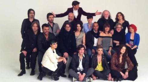 FESTIVAL DI SANREMO 2012: D’ALESSIO E BERTE’ NON CI SONO NELLA FOTO UFFICIALE DEI BIG