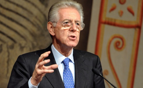 MARIO MONTI OSPITE AD OTTO E MEZZO. AL PREMIER PIACE LA TV
