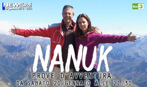 NANUK: CATERINA GUZZANTI TRA NATURA E AVVENTURA DA STASERA SU RAI3
