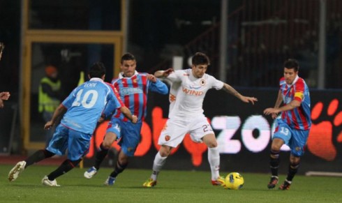 ASCOLTI SATELLITE DI MERCOLEDI 8 FEBBRAIO 2012: GLI ULTIMI MINUTI DI CATANIA-ROMA RACCOLGONO BEN 850.000 SPETTATORI