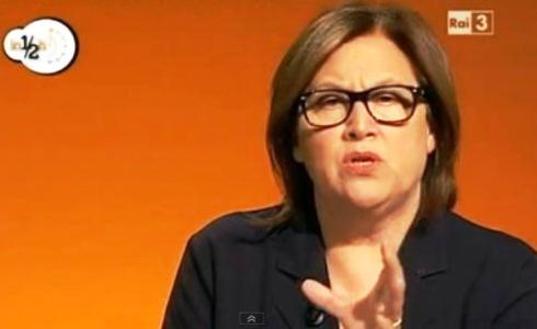 LUCIA ANNUNZIATA NON DIGERISCE LA PARODIA DI SABINA GUZZANTI (VIDEO)