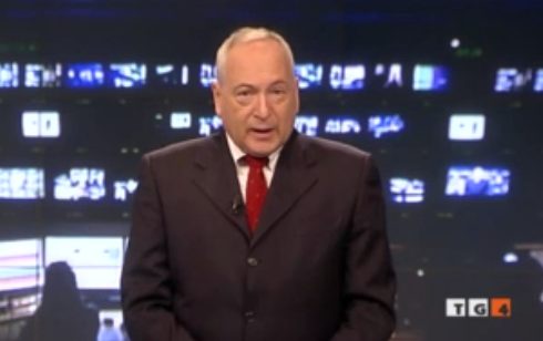 TG4: EMILIO FEDE NON SARA’ ALLA CONDUZIONE GIA’ DA QUESTA SERA. D’ACQUARONE IN DIRETTA: CONTRIBUTO INDIMENTICABILE