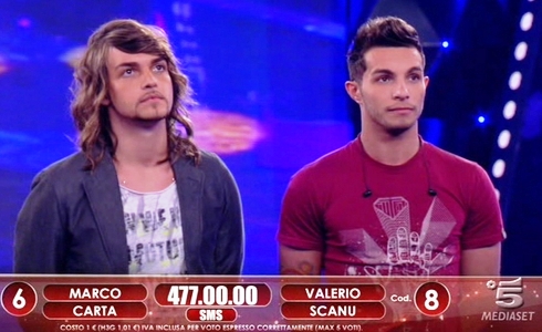 AMICI: CONDIVISIBILE L’ELIMINAZIONE DI VIRGINIO E VALERIO. SCANU SMENTISCE INTANTO LE ‘ACCUSE’ AL PROGRAMMA
