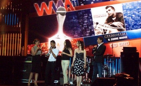 I WIND MUSIC AWARDS 2012 LASCIANO ITALIA1 E SBARCANO A SORPRESA SU RAI1